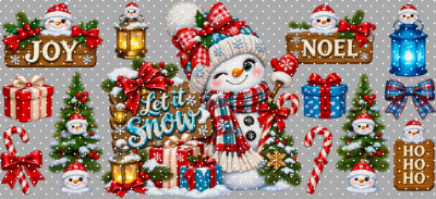 16oz Christmas-S  3633